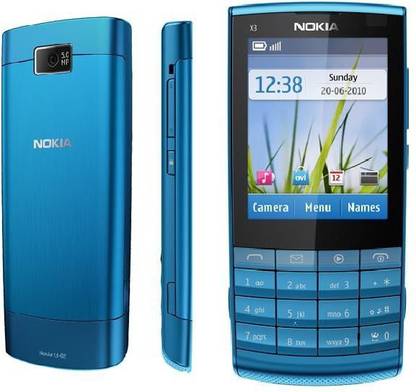 Edge Plus Nokia X3-02 Front & Back Panel