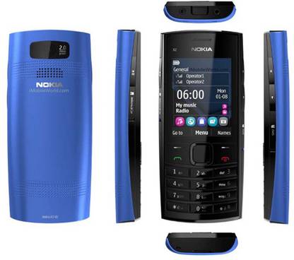 Edge Plus Nokia X2-02 Front & Back Panel