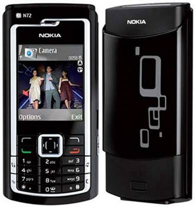 Edge Plus Nokia N72 Front & Back Panel