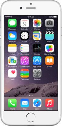 Apple iPhone 6 (Silver, 64 GB)