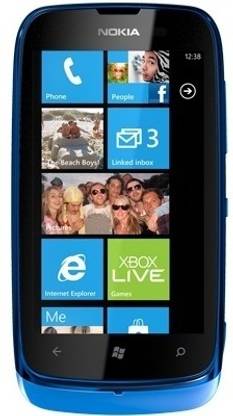 Nokia Lumia 610 (Cyan, 8 GB)