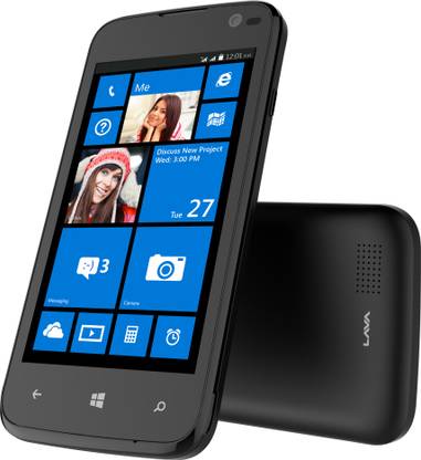 LAVA Iris Win1 (Black, 8 GB)