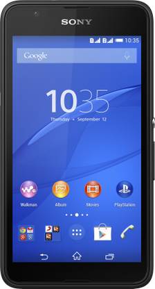 SONY Xperia E 4G Dual (Black, 8 GB)