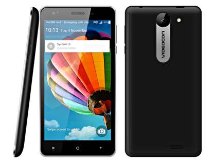 Videocon Krypton V50DA (Black, 8 GB)