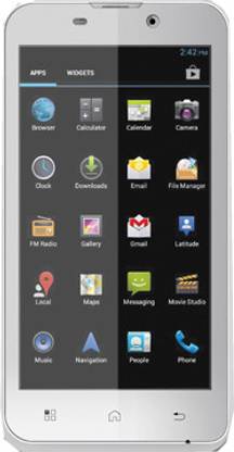 iball Andi 4.5h (White, 4 GB)