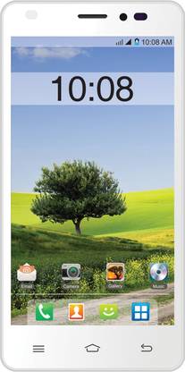 Intex Cloud M5 II (White and Orange, 8 GB)