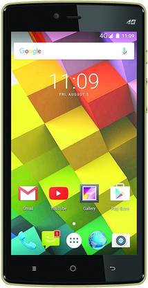Videocon Cube 3 (Black & Gold, 32 GB)