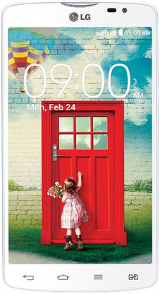 LG L 80 Dual (White, 4 GB)