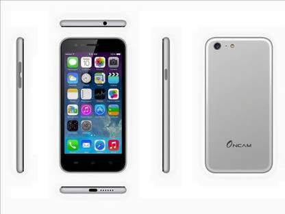 Oncam Q6 1.3 Ghz Quad Core 5 MP Camera 1GB Ram 8GB Rom Dual Sim Smartphone (Silver, Gold, 1 GB)
