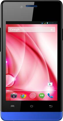 LAVA Iris 370 (Black & Blue, 512 MB)