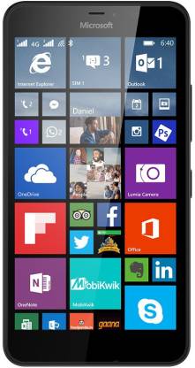 MICROSOFT Lumia 640 XL LTE (Black, 8 GB)