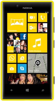 Nokia Lumia 720 (Yellow, 8 GB)