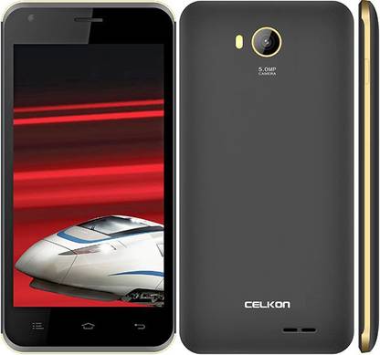 Celkon 2GB Xpress (Grey & Gold, 16 MB)