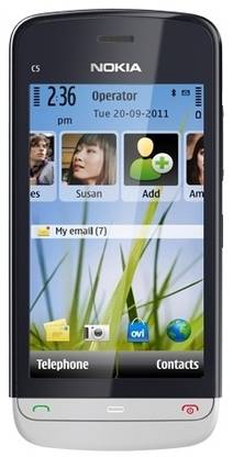Nokia C5-05 (Black Aluminum Grey, 40 MB)