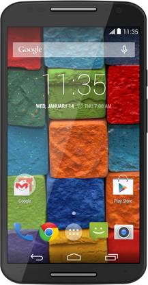 MOTOROLA Moto X (2nd Generation) (Black Leather, 16 GB)