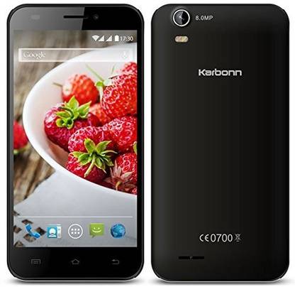 KARBONN Titanium S200 HD (Black & Silver, 8 GB)