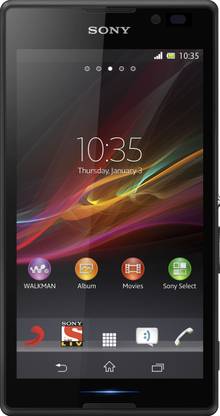 SONY Xperia C (Black, 4 GB)