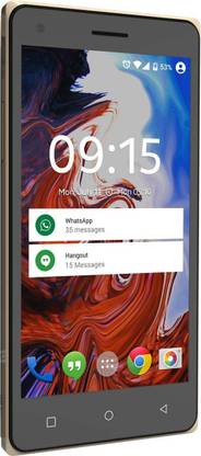 Zen Admire Punch (Golden, 8 GB)