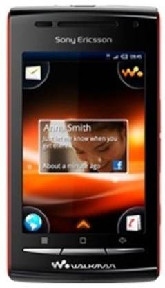 Sony Ericsson W8 (Metallic Red, 128 MB)