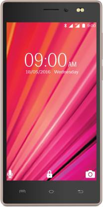 LAVA X17 4G with VoLTE (Black & Gold, 8 GB)