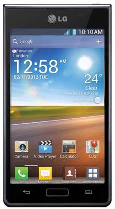 LG Optimus L7 P705 (Black, 4 GB)