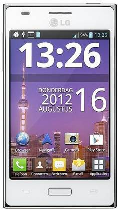 LG Optimus L5 E612 (White, 4 GB)