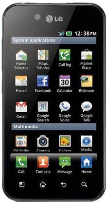 LG Optimus Black P970 (Black Titan, 2 GB)