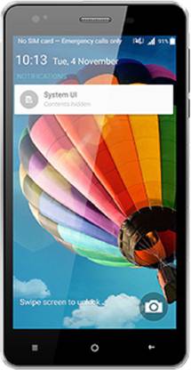 Videocon Infinium Z51 Punch (Black+Silver, 8 GB)