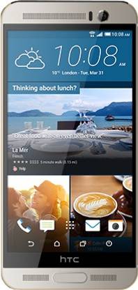 HTC One M9+ (Silver and Gold, 32 GB)