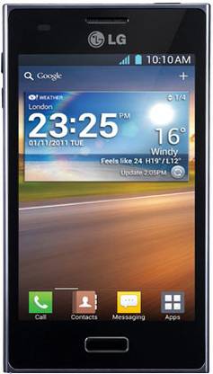 LG Optimus L5 E612 (Black, 4 GB)