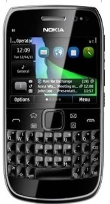 Nokia E6 (Black, 8 GB)