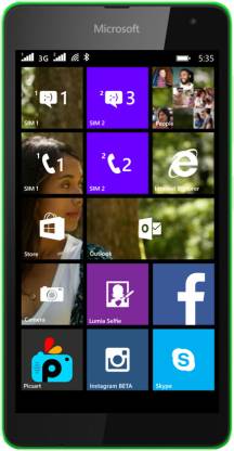 MICROSOFT Lumia 535 DS (Bright Green, 8 GB)