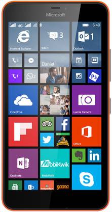 MICROSOFT Lumia 640 XL LTE (Orange, 8 GB)