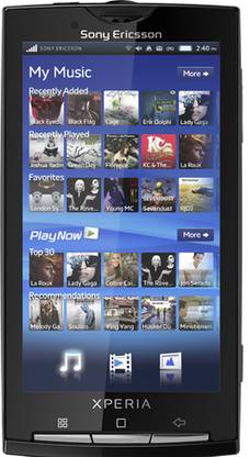 Sony Ericsson Xperia X10 (Black, 1 GB)