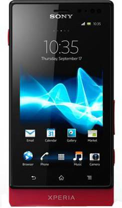 SONY Xperia Sola (Red, 8 GB)