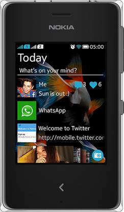 Nokia Asha 500 RM-934 (Black, 64 MB)