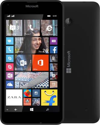 MICROSOFT Lumia 640 (Black, 8 GB)