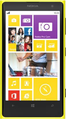 Nokia Lumia 1020 (Yellow, 32 GB)