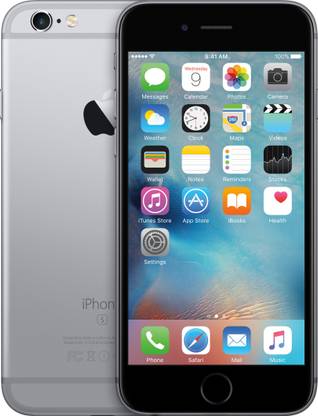 Apple iPhone 6s (Space Grey, 64 GB)