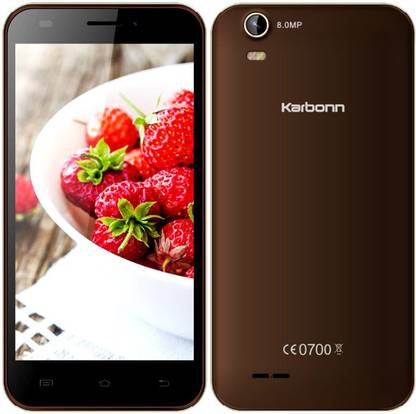 KARBONN Titanium S200 HD Android 5.1 Lollipop (Coffee+Champagne, 8 GB)
