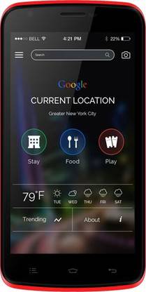 Celkon Q519 Plus (Red, 8 GB)