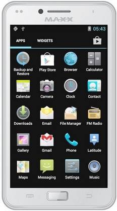 MAXX Race AX8 (White, 4 GB)