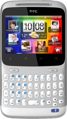 HTC ChaCha (Silver White, 512 MB)