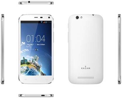 Kazam Thunder 2 5.0 (White, 4 GB)