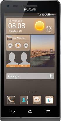 Huawei Ascend G6 (Black, 4 GB)