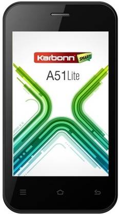 KARBONN Smart A51 Lite (Black, 256 MB)