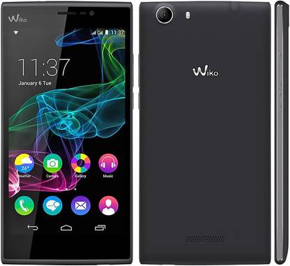Wiko Ridge Fab 4G Multitouch 16 GB internal Smartphone (BlackIIGrey, 16 GB)