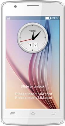 UNI N-6200 Dual SIM Mobile (White, 128 MB)