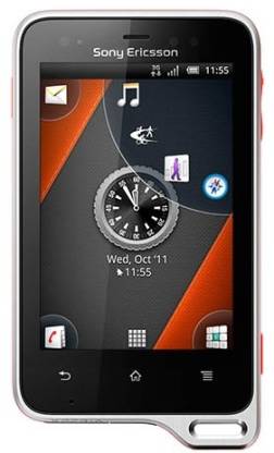 Sony Ericsson Xperia active ST17i (Black and Orange, 1 GB)
