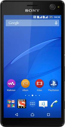 SONY Xperia C4 Dual (Black, 16 GB)